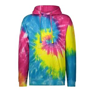 <b>Ladies</b> Fashion Clothing New Design Oversized Pullover Hoodies Women Tie Dye Sweatshirt Durable Women Hoodies for Everyday Wear - Product Image 4