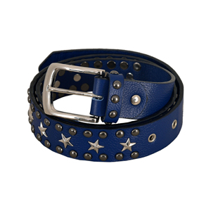 Wholesale Genuine Cowhide Leather <b>Studded</b> <b>Belt</b> for Men Women Punk Rock Star Rivet Casual Fashion Pin Buckle <b>Belt</b> - Product Image 5