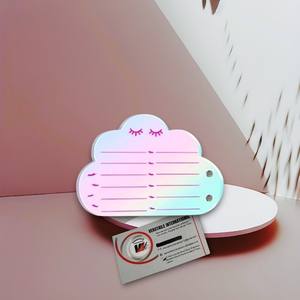 Herramientas Profesionales para Extensiones de Pestañas de Acrílico en la Nube, Placa Magnética Duradera, Ecológica y Reutilizable, en Forma de Corazón, Cuadrada y Ovalada - Product Image 2