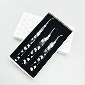 ชุดแหนบตัดขนตา Morje Surgical Precision สแตนเลสสตีล ลายแมว ปลายเรียบและหยัก ขนาด 10 มม. บรรจุกล่อง - Product Image 3