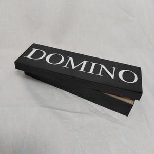 <b>Domino</b> Resin Bookend With White Alphabet Letters For Home Decoration Artistic Customized Shape Box for Home High Quality Resin - Product Image 2