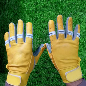 Gants de frappe de baseball professionnels de qualité supérieure, nouveau design, en cuir de vachette, fermeture à boucle, confortables et durables - Product Image 1