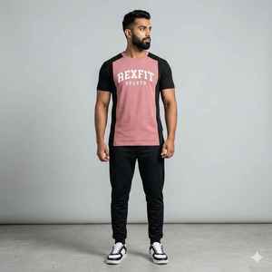 Camiseta al por mayor de 250 g/m² de alta calidad Pro Club, 100% algodón grueso, en blanco, para estampado en relieve, estilo boxy y corto para hombre - Product Image 1