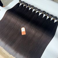 Prix de gros bon marché Extensions de cheveux disponibles Extensions de cheveux humains noirs naturels Fournisseurs de cheveux vietnamiens