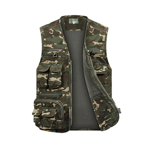 Gilet de chasse camouflage respirant en softshell de haute qualité avec logo personnalisé pour adultes - Product Image 4