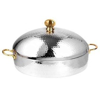 Ustensiles de cuisine antiadhésifs Casseroles à base en nid d'abeille Casseroles Casserole en acier inoxydable non collante HotPot