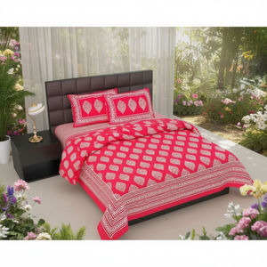 Ensemble de literie Metro 120TC Queen, 90x100 pouces, style américain, draps ajustés et plats avec 2 taies d'oreiller pour la maison ou l'hôtel - Product Image 3