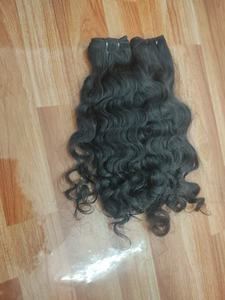 Extensiones de Cabello Rizado Virgen de la India del Sur/Birmania de Lujo de 26 Pulgadas, con Doble Trama a Máquina, Puntas Completas y Voluminosas, Permanentes - Product Image 3