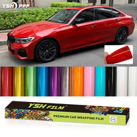 Rouleaux de Vinyle Adhésif Caméléon Satiné Anti-Rayures Dégradé Résistant aux UV pour Recouvrement Complet de Voiture en Vente