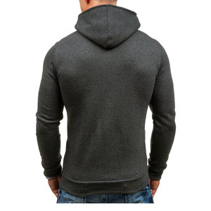 Wholesale Unisex Heavyweight 100% Cotton <b>puller</b> hoodies High Quality Plain Hoodies with No Pockets Custom Thick for Men - Product Image 5