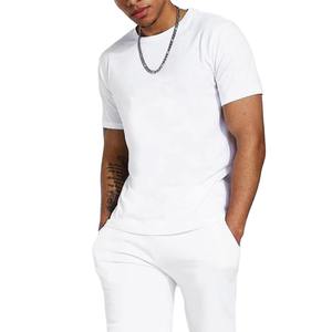 Ensemble deux pièces pour homme : T-shirt et short à séchage rapide, respirant, extensible, avec impression de logo personnalisé, étiquette tissée, étiquette volante, OEM - Product Image 3