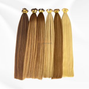 Extensions de cheveux de luxe en gros I Tip Extensions de cheveux d'usine directes pointes complètes et Texture naturelle Extension de cheveux naturels de qualité supérieure Remy - Product Image 3