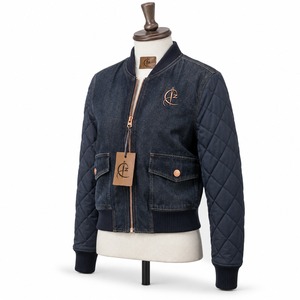 <b>Lightweight</b> Breathable <b>Women</b> <b>Bomber</b> <b>Jacket</b> Smooth Polyester/Nylon Full Zip Front Ribbed Cuffs Comfortable Fit Casual Outdoor - Product Image 1