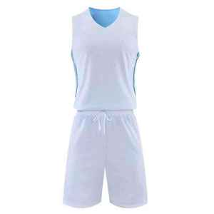 Latest Design Breathable Summer Sportswear Basketball Uniform Sets Customized Printing Solid Color Basketball Uniform - Product Image 6