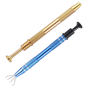 Pince à billes de haute qualité pour percer, couleur personnalisée, 4,7 pouces, en acier, support de gemmes, pince à billes pour tatouage - Product Image 1