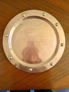tray for decoration <b>copper</b> tray for <b>table</b> setting <b>copper</b> tray for kitchen use <b>copper</b> tray for bar <b>copper</b> tray for serving wine - Product Image 6