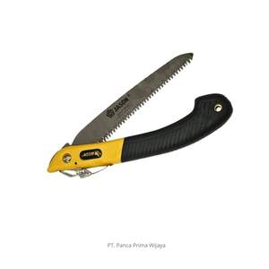 Scie à main pliante de haute qualité de 7 pouces en acier allié |   Outil de coupe de bois portable DIY Jason OEM pour l'élagage et le camping - Product Image 1