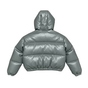 High Quality Mens Winter Puffer Jacket Custom Hooded Bubble Coat Thick Warm Outdoor <b>Down</b> Jacket Casual Street Style Wear - Product Image 2