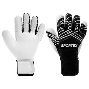 Gants de gardien de but professionnels avec logo personnalisé, en latex allemand, coupe négative, pour football, avec grip de 4 mm, maille respirante, Sportex Wear - Product Image 1