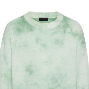 Sweat-shirts à col haut 100% coton pour hommes, style streetwear 380GSM, pull-over tie-dye, vêtements de sport basiques pour homme - Product Image 5