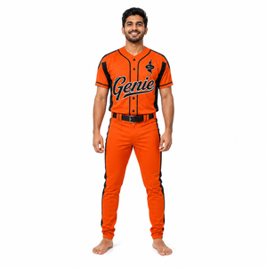 Technologie de séchage rapide, uniforme de baseball personnalisé, vêtements de sport, uniforme de baseball conçu avec un tissu léger et respirant - Product Image 1