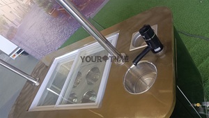 Yourtime Ice Cream Bike Cart Calle al aire libre Personalizado Plegable Mobile <span class=keywords><strong>Food</strong></span> Cart Electric Sast Sood Cart Electric <span class=keywords><strong>Food</strong></span> Truck - Product Image 5