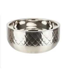 Modern Stainless Steel Bowl with <b>Assorted</b> <b>Chocolates</b> Dishwasher Safe & Durable Asian Zen Design Lightweight for Gifting Serving - Product Image 5