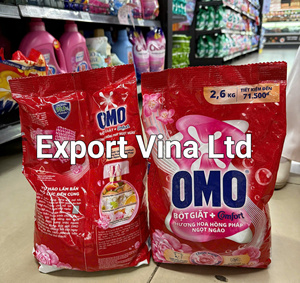 Detergente para Lavadora de Carga Superior OMO Matic con Aroma a Rosa Francesa 2.6 Kg - Product Image 2