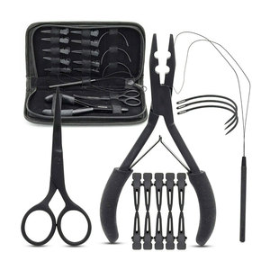 Professional High Quality <b>Multi</b> Functional Commercial Hair Extension <b>Tools</b> Kit with Stainless Steel <b>Pliers</b> Durable Customizable - Product Image 4