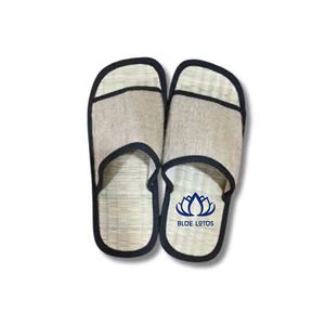 Chaussons en jonc de mer faits à la main, écologiques et durables, les plus vendus – Confortables et respirants pour l'intérieur - Product Image 1