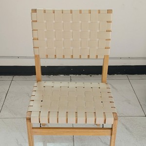 Nuevo Modelo de Silla Plegable de Madera Maciza Tejida a Mano, Silla de Comedor Estable, Taburetes Modernos de Lujo para Apartamento, Cocina, Sala de Estar, Hotel - Product Image 5