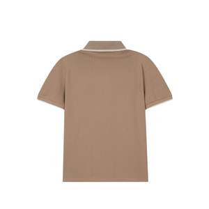 Polo de golf pour homme, personnalisé avec logo OEM, couleur unie, séchage rapide, respirant, en coton imprimé, grandes tailles, vente en gros - Product Image 3