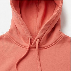 Sudadera con Capucha Oversize de Manga Larga para Mujer, Estilo Casual, Color Liso, Estampado, Lavado Ácido, Algodón y Felpa - Product Image 4
