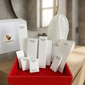 Guest Room Eco Friendly Travel Size Amenities Set Premium Hotel Bathroom Toiletries <b>Kit</b> for Hotels Resorts and Hospitality - Product Image 6