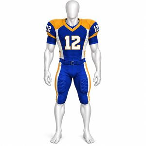 Elson Sports Manufacture : uniforme de football américain pour hommes, respirant, 100 % polyester, impression par sublimation, service OEM. - Product Image 5