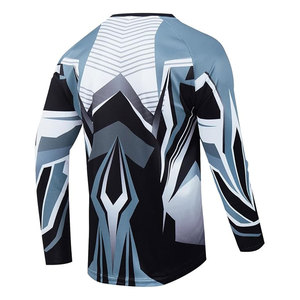 เสื้อเจอร์ซีย์ปั่นจักรยานผู้ชาย แขนยาว สำหรับจักรยานเสือภูเขา ดาวน์ฮิลล์ ออฟโรด แข่งขัน ขี่จักรยานเสือภูเขา โมโตครอส - Product Image 2