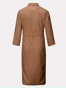 Meilleures Robes de Chambre en Soie pour Hommes, Tendance et Imprimées, Peignoirs d'Été en Soie Fine à Manches Longues, Grandes Tailles, avec Logo Personnalisé - Product Image 3