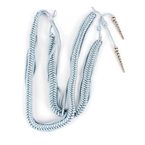 Branding Factory Direct Manufacturing Best Selling Decorative Aiguillettes Elegant <b>Braided</b> Rope <b>Accessories</b> with Personalized - Product Image 1