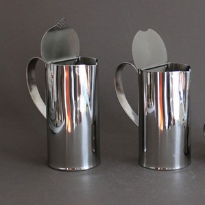 High Quality Hammered Stainless Steel Beverage Serving Jug With Cover Durable Metal Water Jug For Dining And <b>Commercial</b> Use - Product Image 4