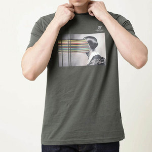 เสื้อผ้าสตรีทแวร์แฟชั่นสุดเทรนดี้ พรีเมียม ผ้าฝ้าย 100% สวมใส่สบาย ทรงโอเวอร์ไซส์ คอกลม แขนสั้น ระบายอากาศได้ดี สกรีนลายตามสั่ง - Product Image 1