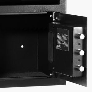 Cassaforte Digitale a 3 Livelli da 3,6 Piedi Cubici, Grande Capacità, con Fessura Frontale, Ignifuga, per Contanti - Product Image 3