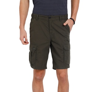 Nouveau short à 4 poches cargo en coton vierge de haute qualité avec cordon de serrage à la taille pour hommes - Product Image 1