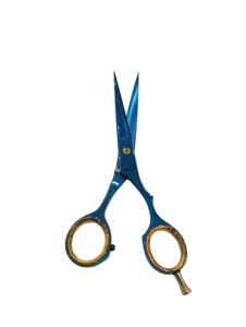 Tijeras de Peluquería Profesionales de Acero Inoxidable Quirúrgico con Punta Cerrada y Mango de Goma para Uso en Salón y en Casa - Product Image 3