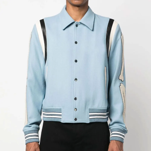 Veste bomber pour garçons, de haute qualité, imprimée, style baseball, pour le printemps et l'automne. - Product Image 4