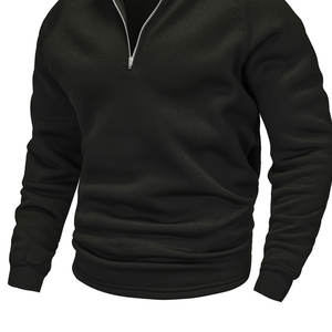 Suéter con Cierre de Cremallera de un Cuarto, Diseño 2026, para Hombre, Estilo Polo, en un Estilo Único y la Mejor Calidad - Product Image 3