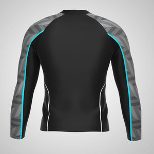Breathable Men Rash Guards Moisture Wicking Compression Apparel For Gym Workouts Water Sports And Fitness - Product Image 3