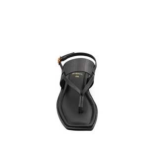 Sandalia de tacón formal negra FR0507 - Product Image 1