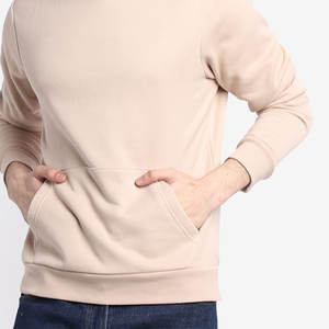 Sudadera con Capucha para Hombre, Invierno, 100% Algodón, Felpa de 400g, Antipilling, Logotipo Personalizado Bordado, Color Sólido, Transpirable, Servicio OEM - Product Image 6