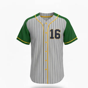 Maillot de baseball pour hommes, design sportif personnalisé, tissu respirant, parfait pour les entraînements, les matchs et les activités d'équipe - Product Image 6