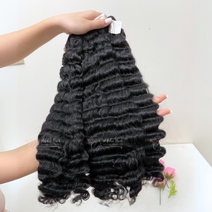 Meilleure vente Cheveux Offre Spéciale soyeux moins cher cheveux bouclés ondulés donneur qualité supérieure perruque frontale Lace Front perruques Extensions de cheveux - Product Image 4